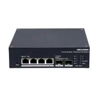 Hikvision Smart Managed Industrial Solar POE Switch - Switch - 1 Gbps