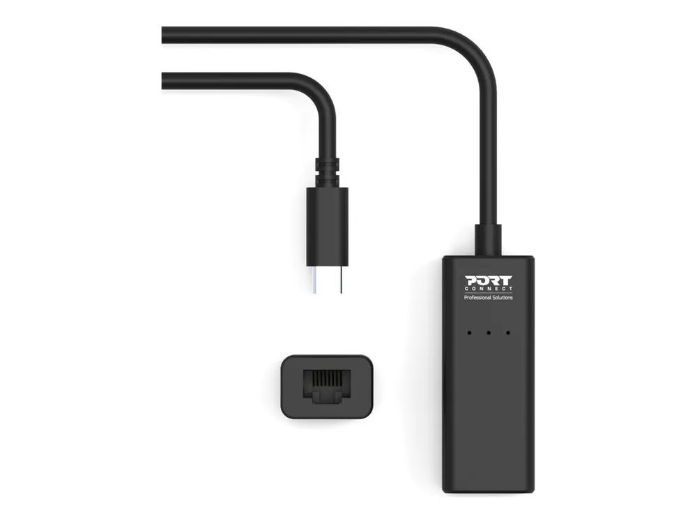 PORT Designs PORT Connect - Netzwerkadapter - USB-C - Gigabit