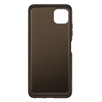 Samsung Soft Clear Cover "EF-QA226" für Galaxy A22 5G, Schwarz