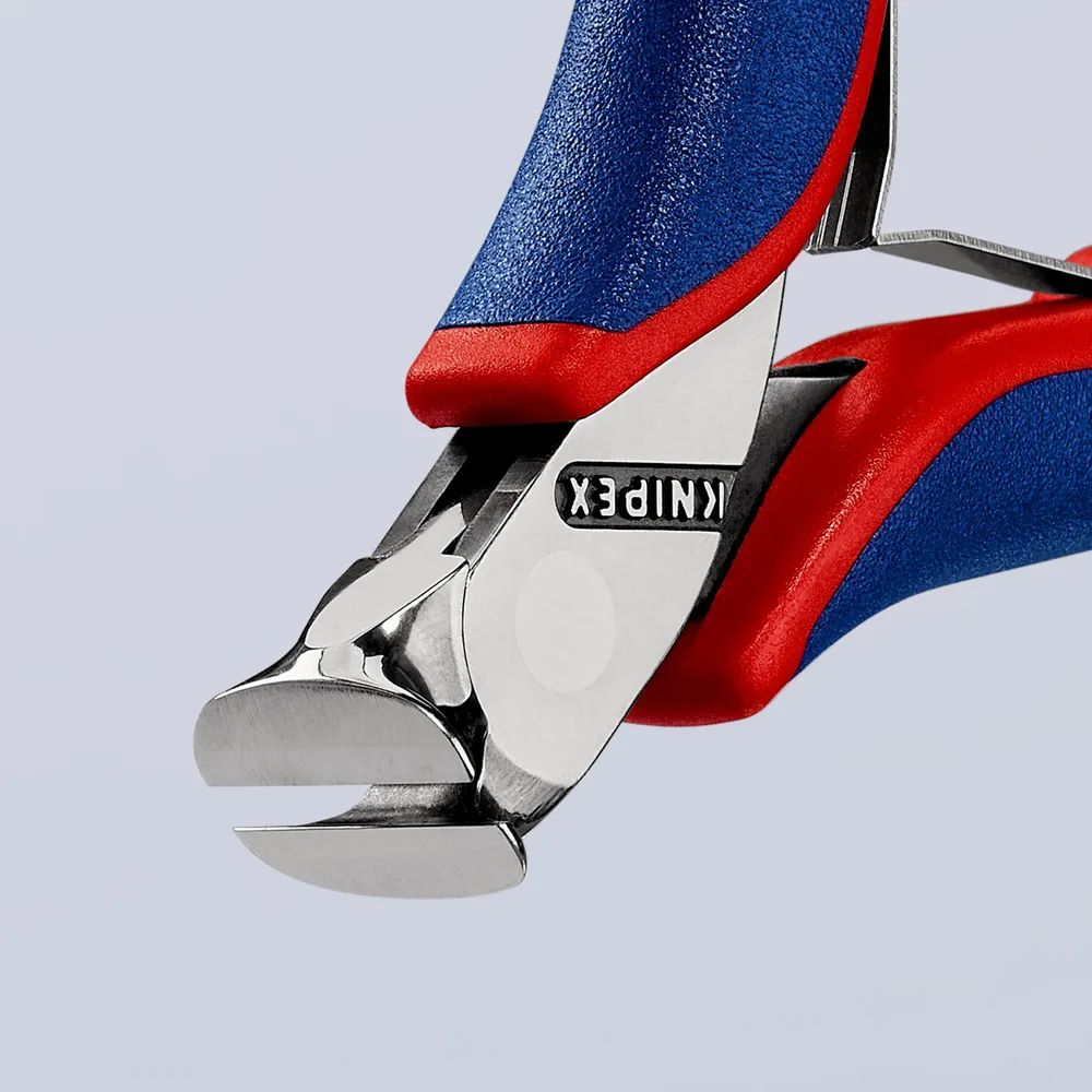 KNIPEX Elektronik-Vornschneider mit Mehrkomponenten-Hüllen 115 mm