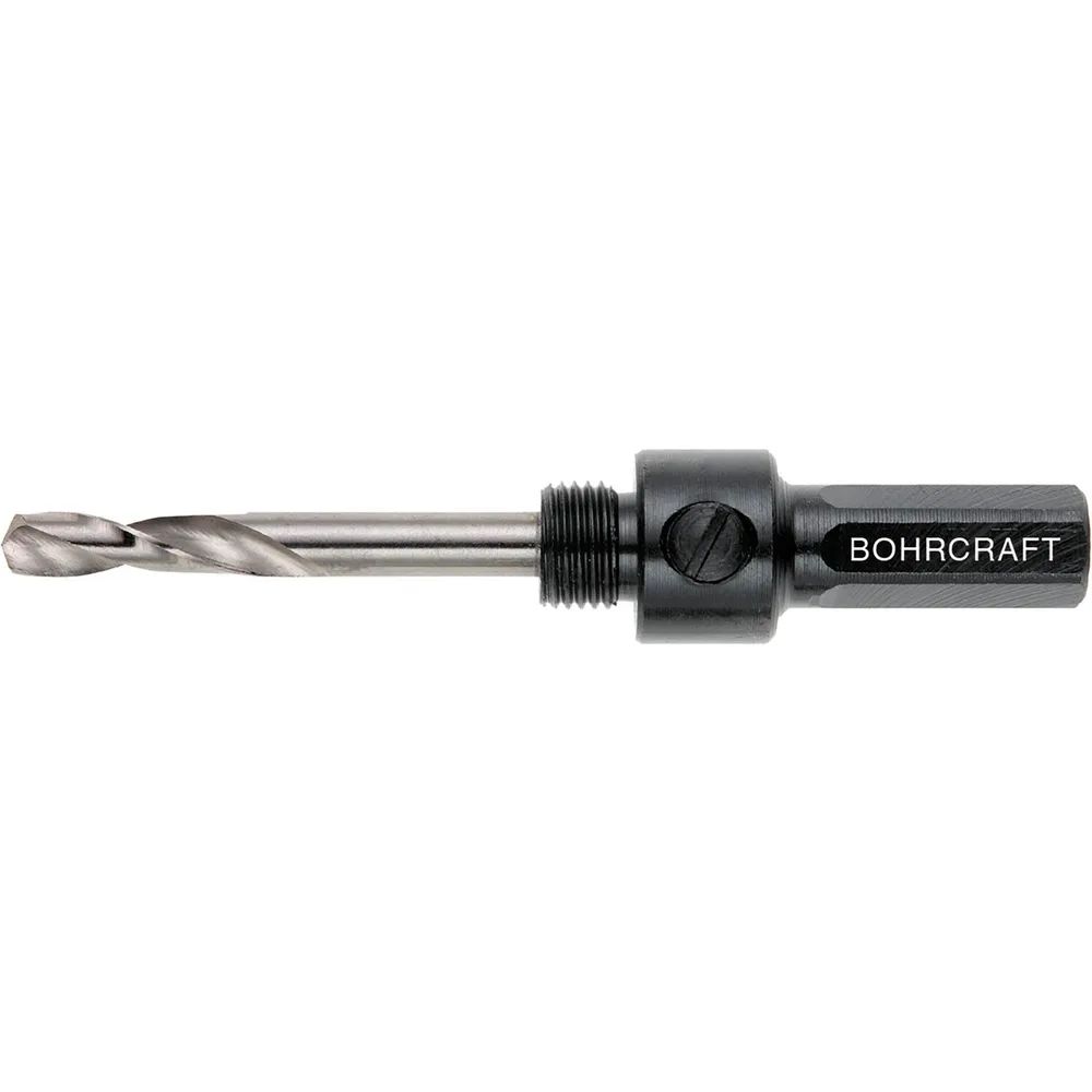 BOHRCRAFT Lochsägenschaft AS1 m. Zentrierbohrer f. Lochsäge 14-30 mm