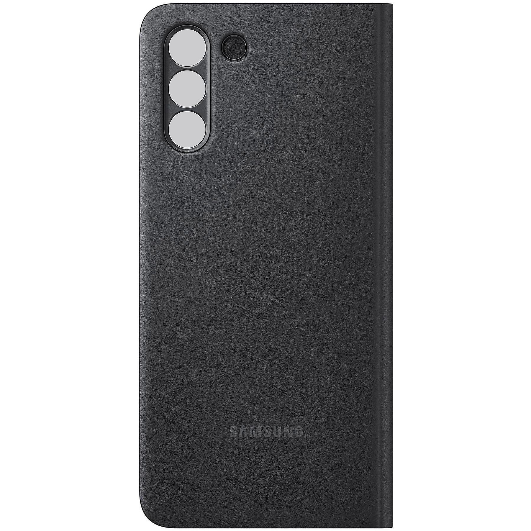 Samsung Clear View Cover "EF-ZG996" für Galaxy S21+, Schwarz