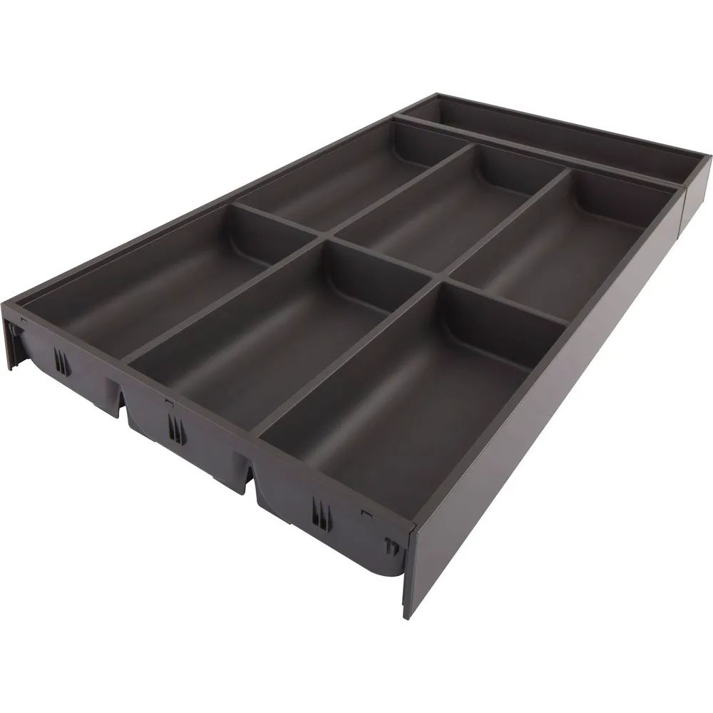 BLUM AMBIA-LINE Besteckeinsatz NL600mm,B300mm, Stahl Oriongrau