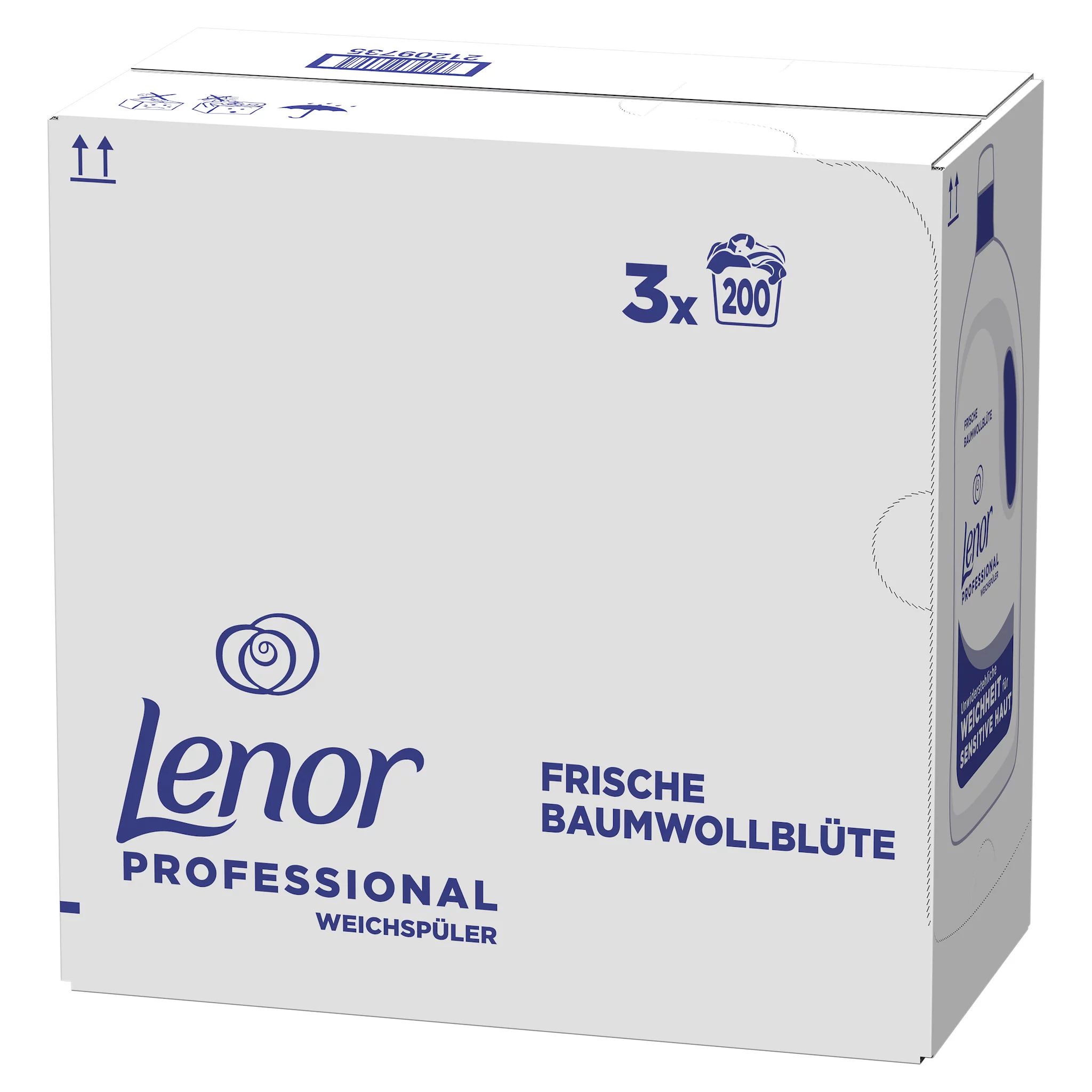 Lenor Professional Frische Baumwollblüte, 4 l x  200 Waschladungen