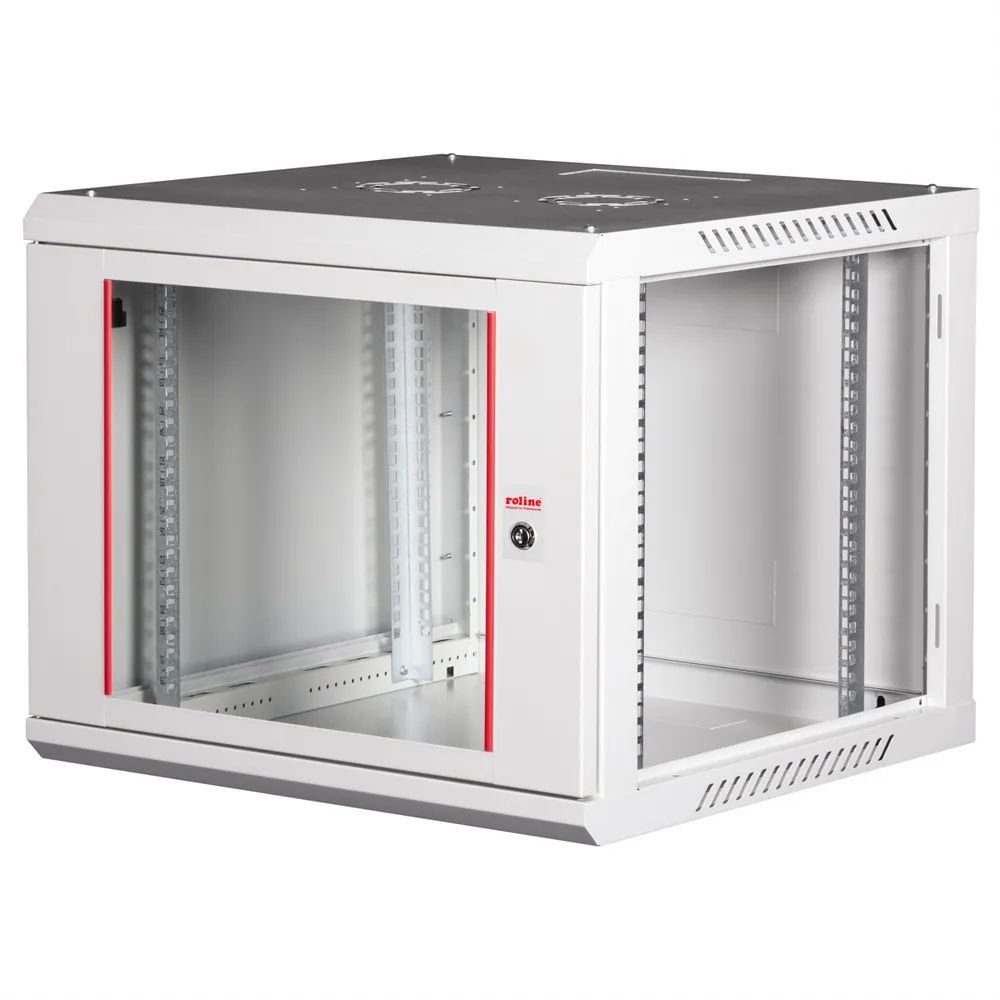 ROLINE 19-Zoll Wandgehäuse Basic Plus 9HE, 600x600 BxT grau