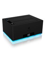 ICY BOX IB-127CL-U3 - Solid-State-/Festplattenarray - 2 Schächte (SATA-600)