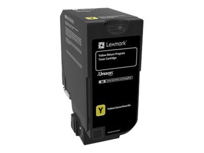 Lexmark Gelb - original - Tonerpatrone LCCP, LRP