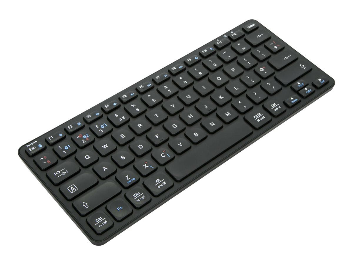 Targus Tastatur - kompakt, mehrgerätefähig, antimikrobiell