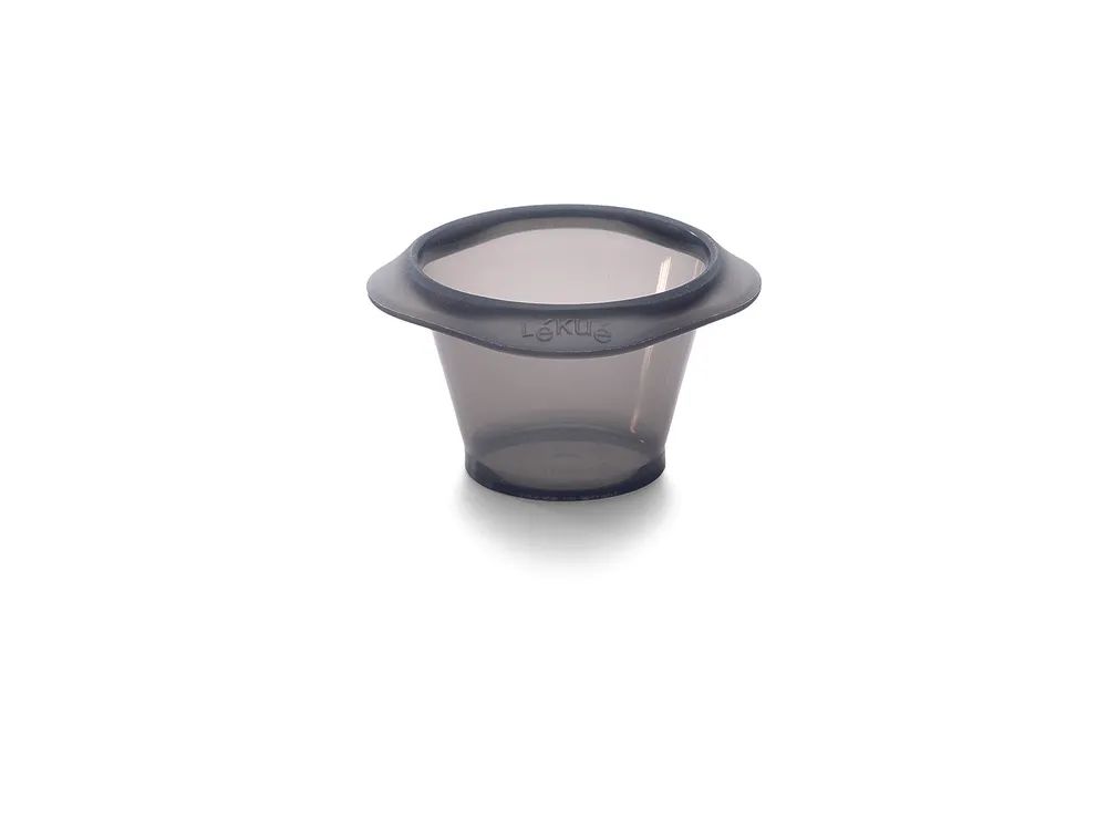 Lékué Silikon-Lavakuchenbackform, 6er-Set - Black