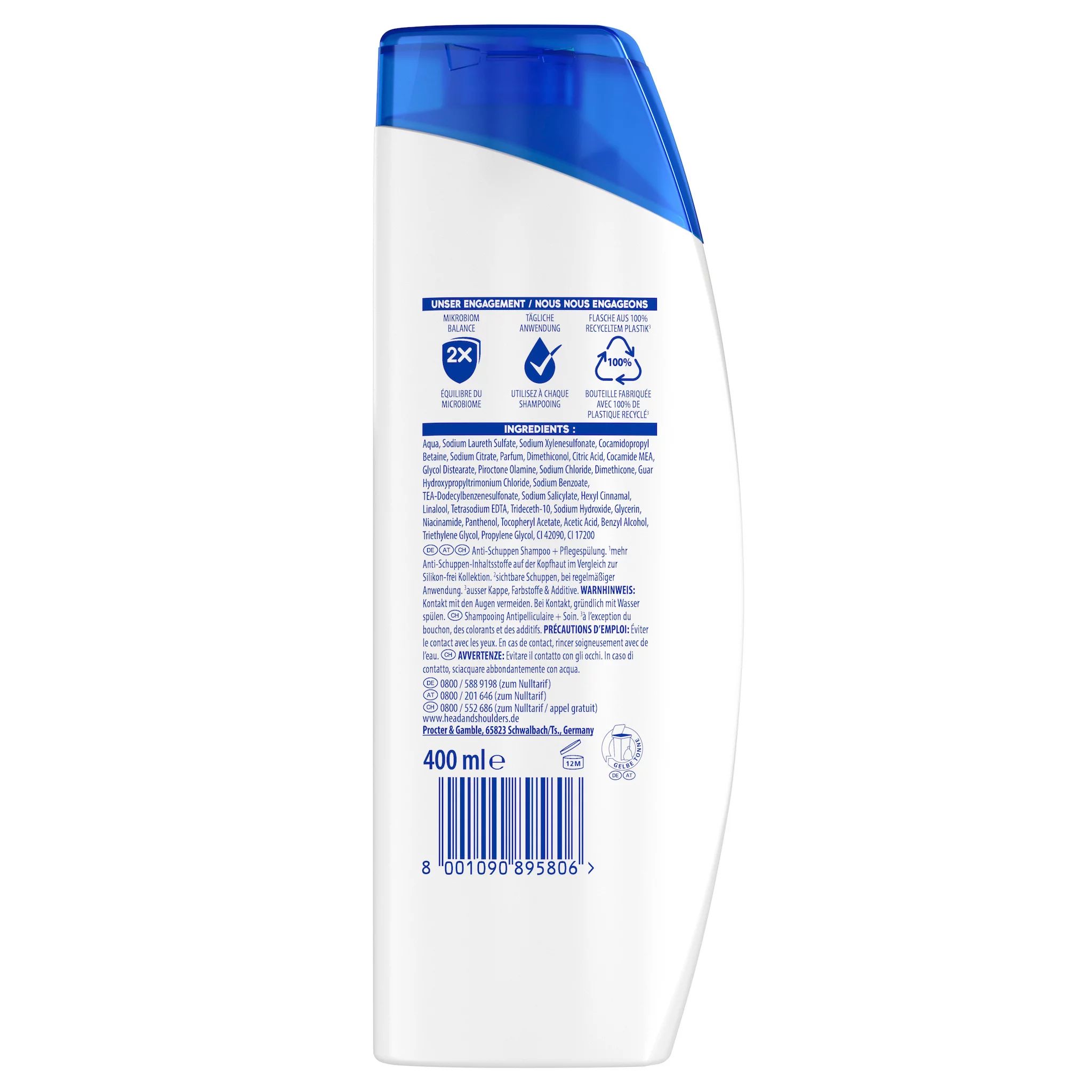 Head & Shoulders Anti-Schuppen Shampoo 2in1 classic clean