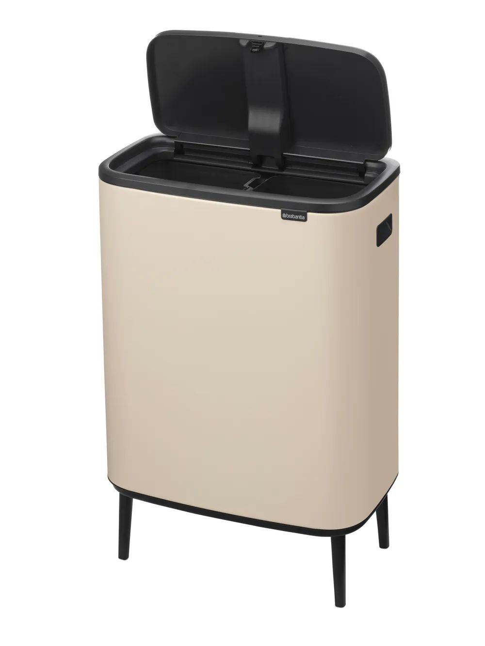 Brabantia Bo Touch Bin Hi, 2 x 30L - Soft Beige