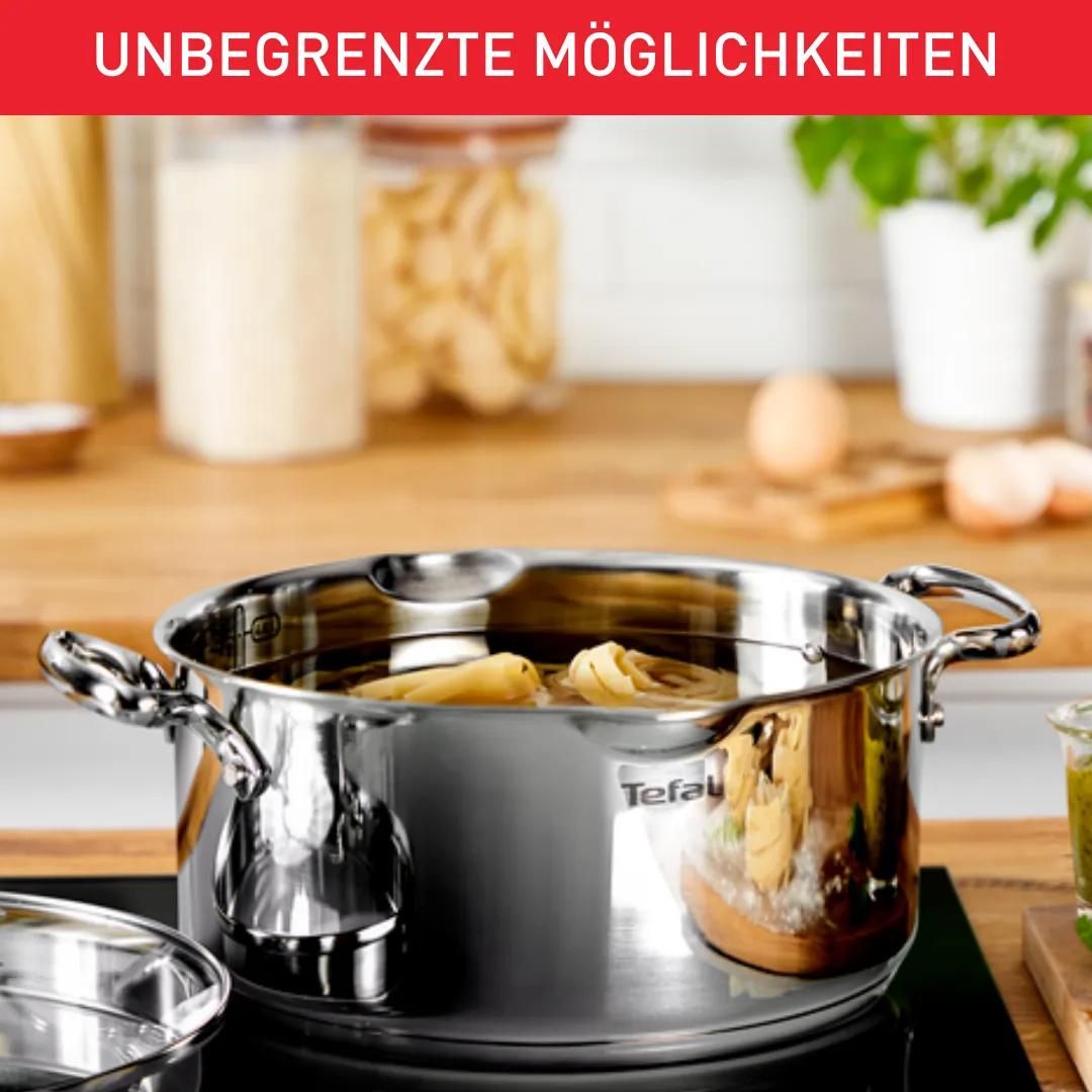 Tefal Duetto+ 7-teiliges Topfset G719S7