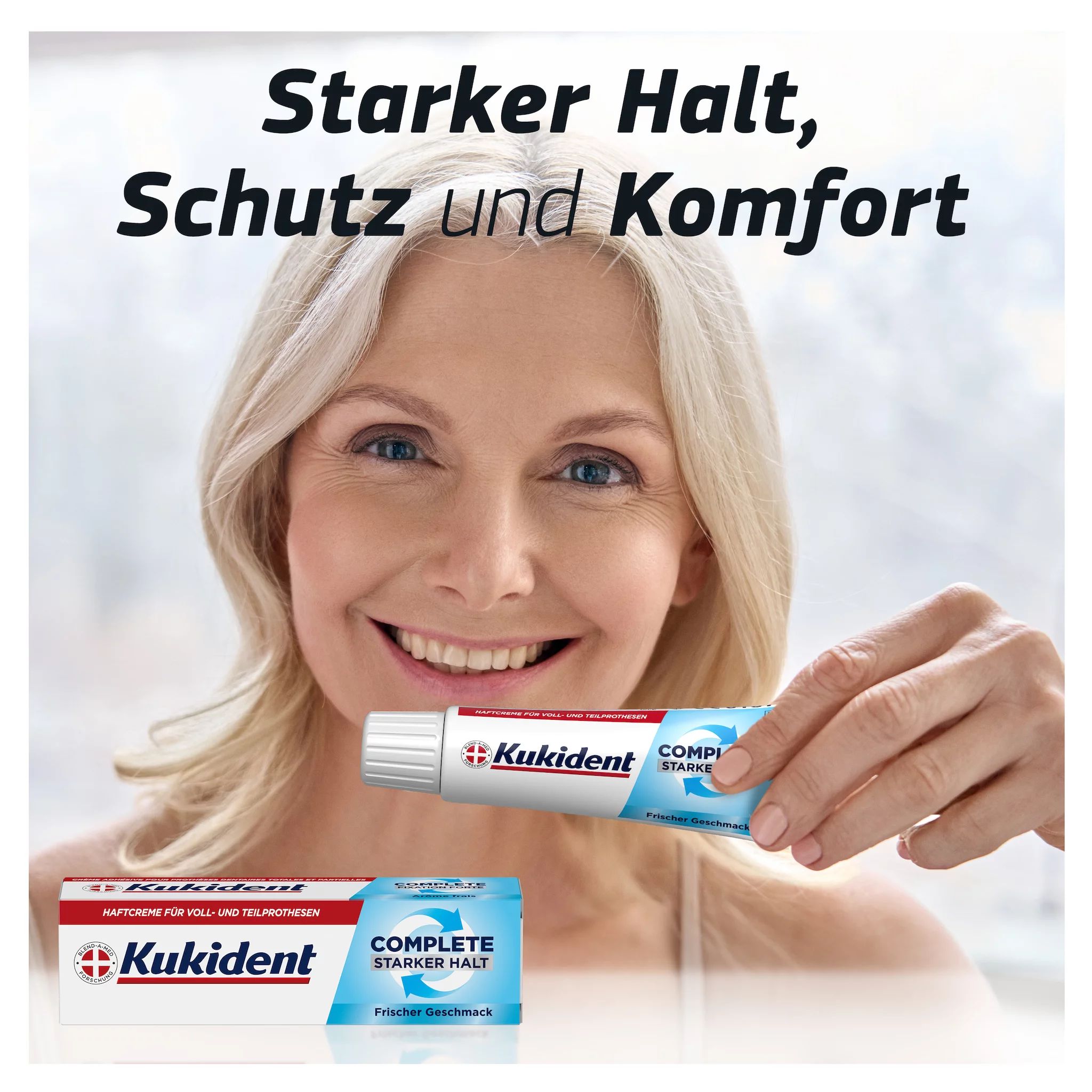 Kukident Haftcreme Complete Frischer Geschmack 47g