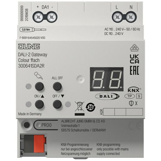 Jung KNX DALI-2 Gatew.1F / JUNG 300641SDA2R