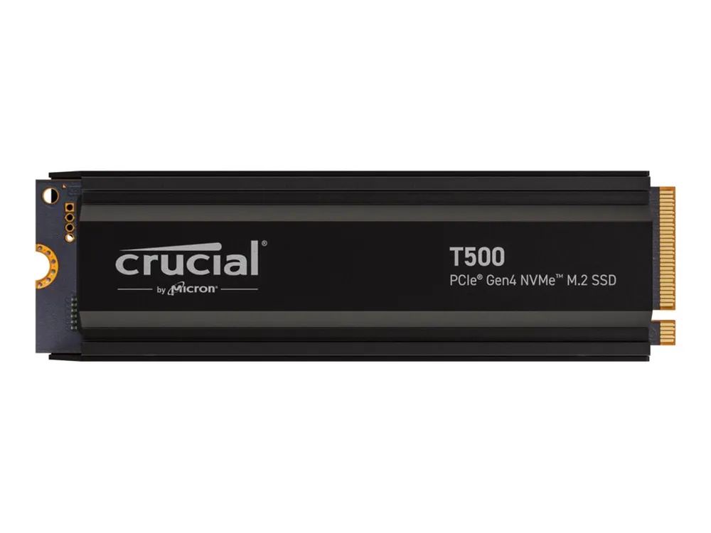 Crucial T500 - SSD - 4 TB - intern - M.2 2280 - PCIe 4.0 x4 (NVMe)