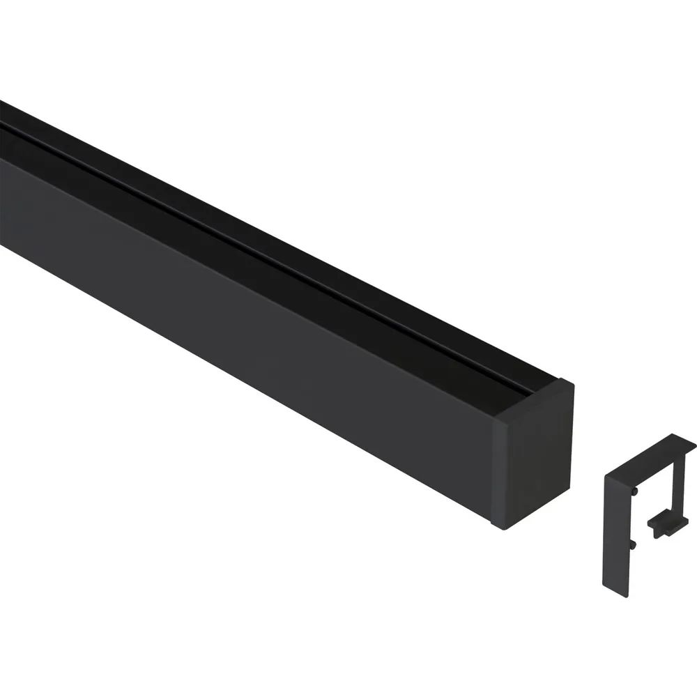 Grimme Handels.ges.m.b.H. Linero MosaiQ Wandprofil 900 mm Aluminium schwarz