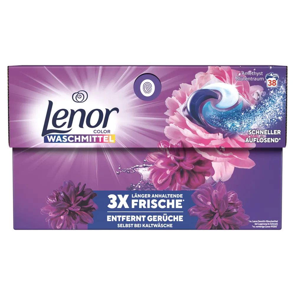 Lenor All-in-1 Pods Amethyst & Blütentraum 