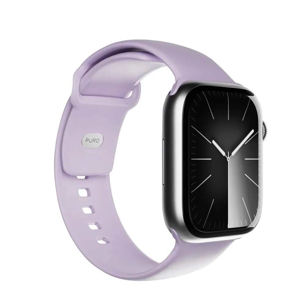 PURO ICON Band für Apple Watch 42/44/45/49mm, lavendel