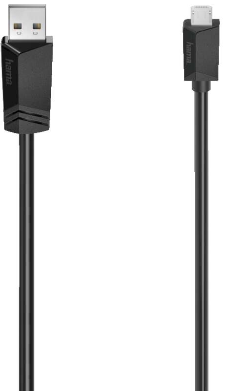 Hama 200609 Micro-USB-Kabel, 480 Mbit/s, 3m