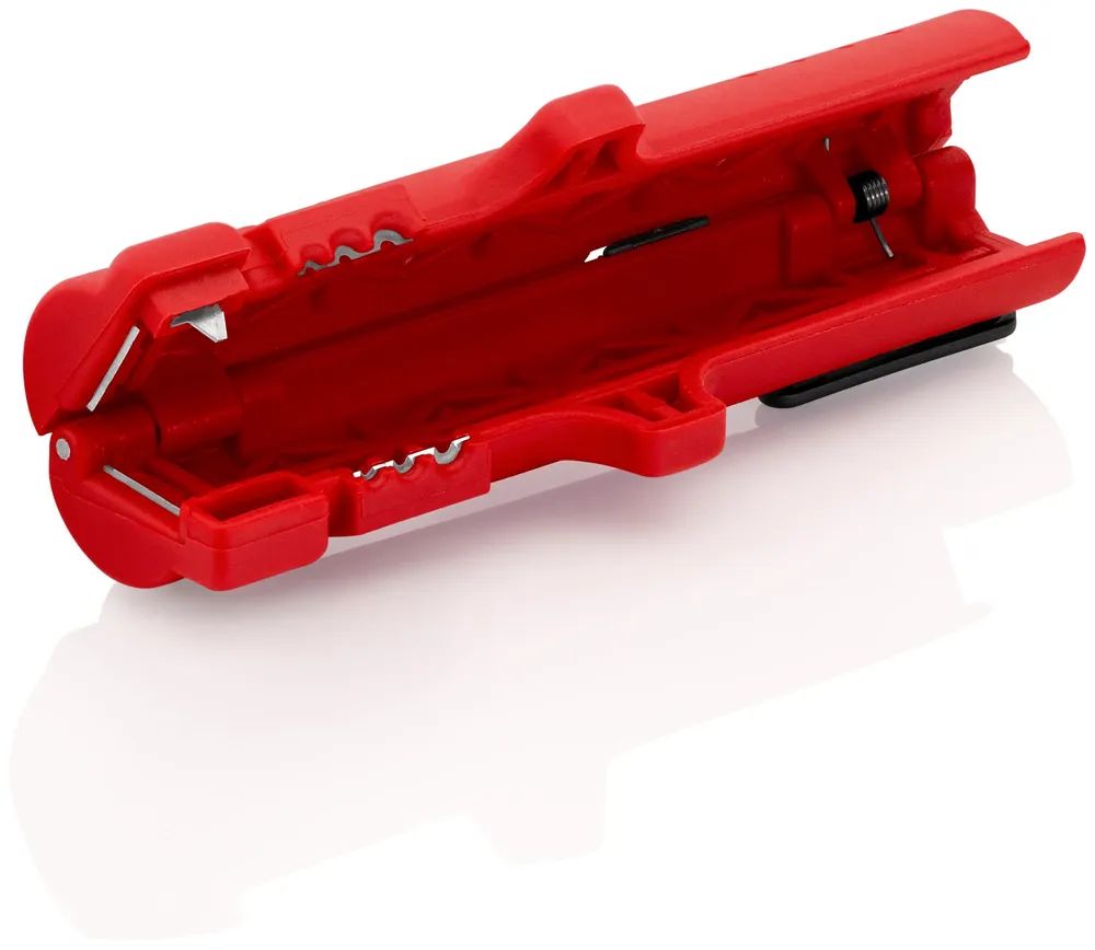 KNIPEX Abmantelungswerkzeug für Flach- und Rundkabel 125 mm