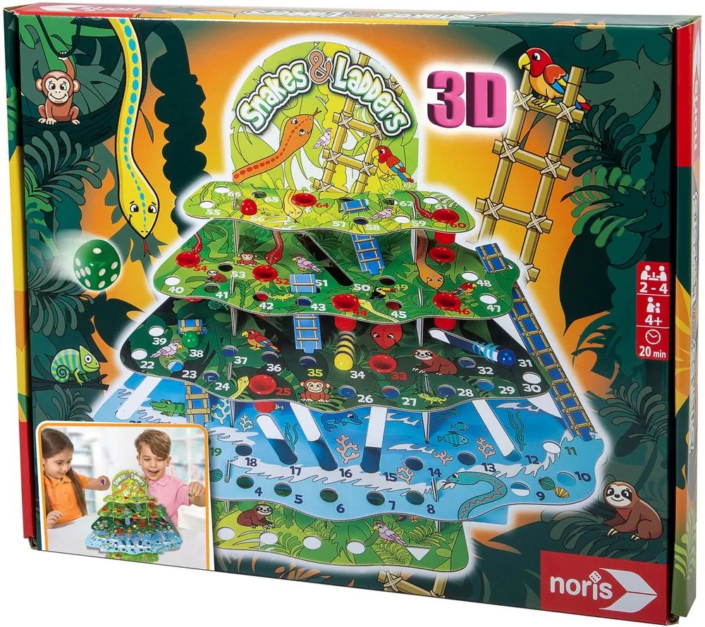 Simba Toys GmbH & Co.KG Snakes & Ladders Dschungel