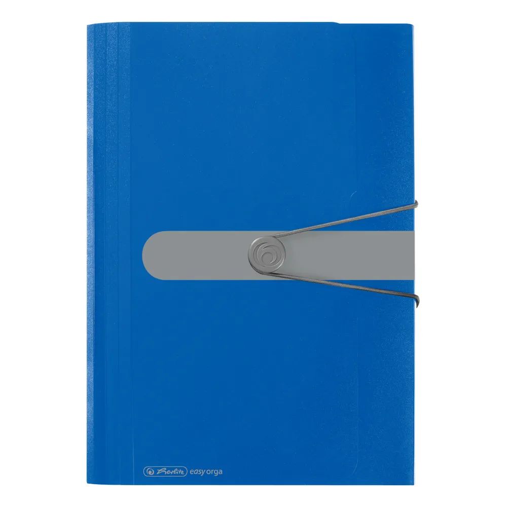 herlitz Fächermappe A4 PP 12 Fächer blau easy orga to go