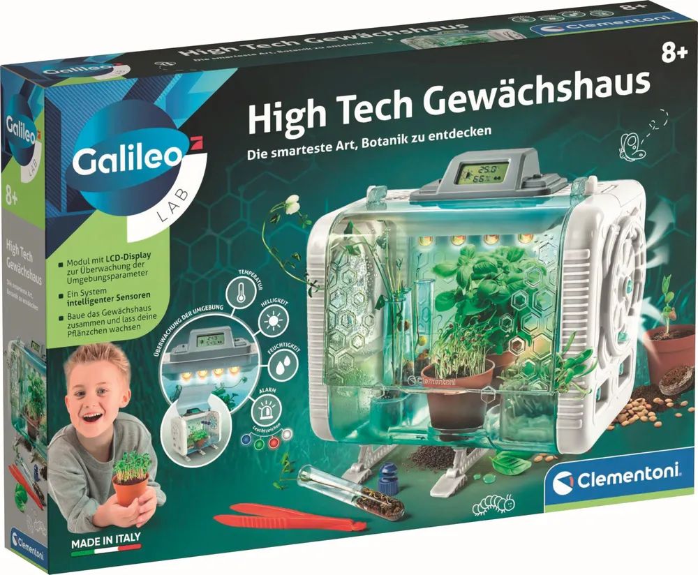 Clementoni GmbH Galileo High Tech Gewächshaus