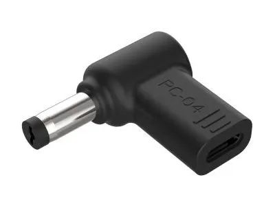 Conceptronic Netzteil - 24 pin USB-C (W) zu Gleichstromstecker 5,5 x 2,5 mm (M)