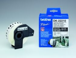 Brother DK-22210 - Schwarz auf Weiß - Rolle (2,9 cm x 30,5 m)
