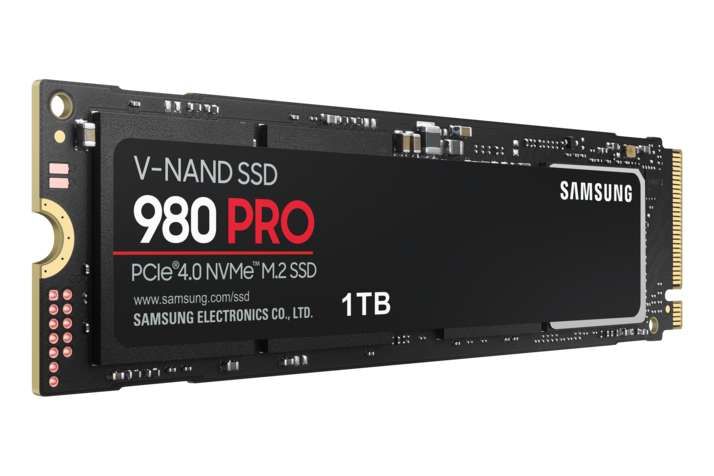 Samsung 980 PRO MZ-V8P1T0BW - 1 TB SSD - intern - M.2 2280 - PCI Express 4.0 x4 (NVMe)