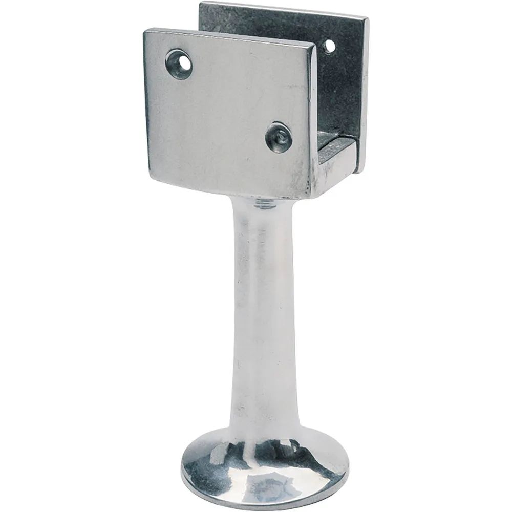 Schösswender Werke Gesellschaft m.b.H. Trennwandstütze U-förmig verstellbar Bodenabstand 100 mm, silber elox.