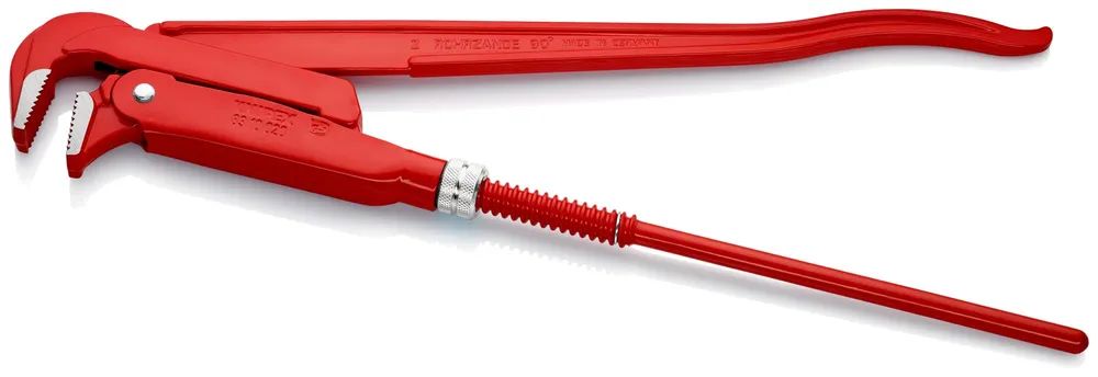KNIPEX Rohrzange 90° rot pulverbeschichtet 560 mm