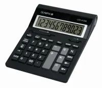 Olympia LCD 612 SD - Desktop - Einfacher Taschenrechner - 12 Ziffern - 1 Zeilen - Schwarz