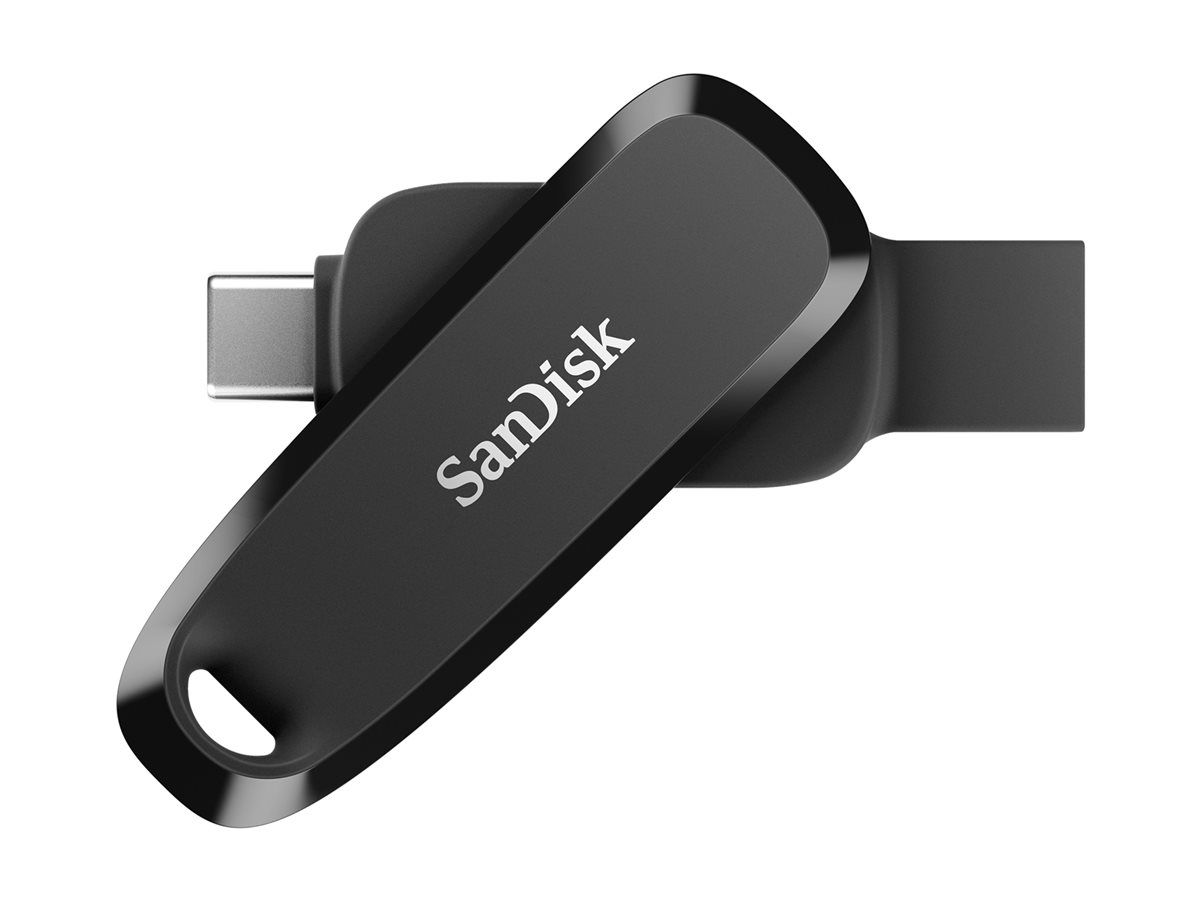 SanDisk Phone Drive 128GB, USB-C/USB-A, 3.2 Gen 1, 100MB/s, Schwarz
