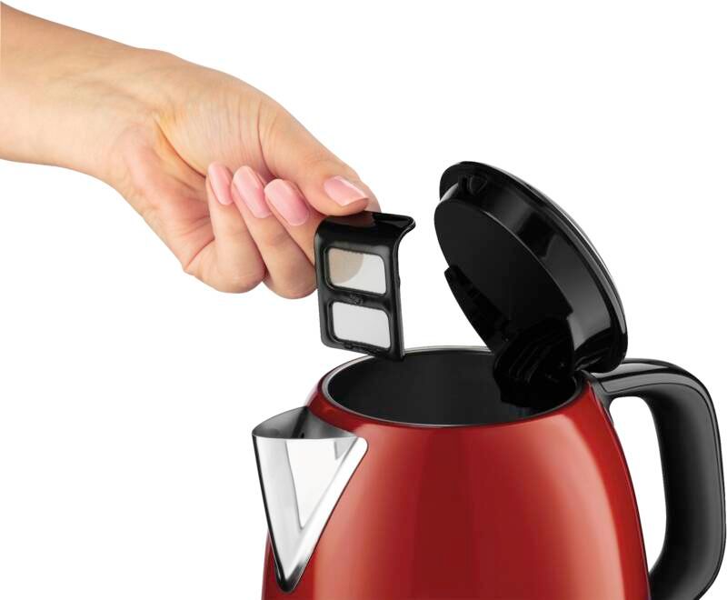 Russell Hobbs Colours Plus+ Mini-Wasserk. Flame Red