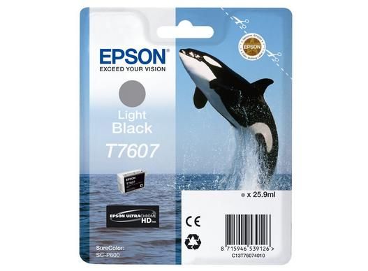 Epson T7607 26 ml, schwarz