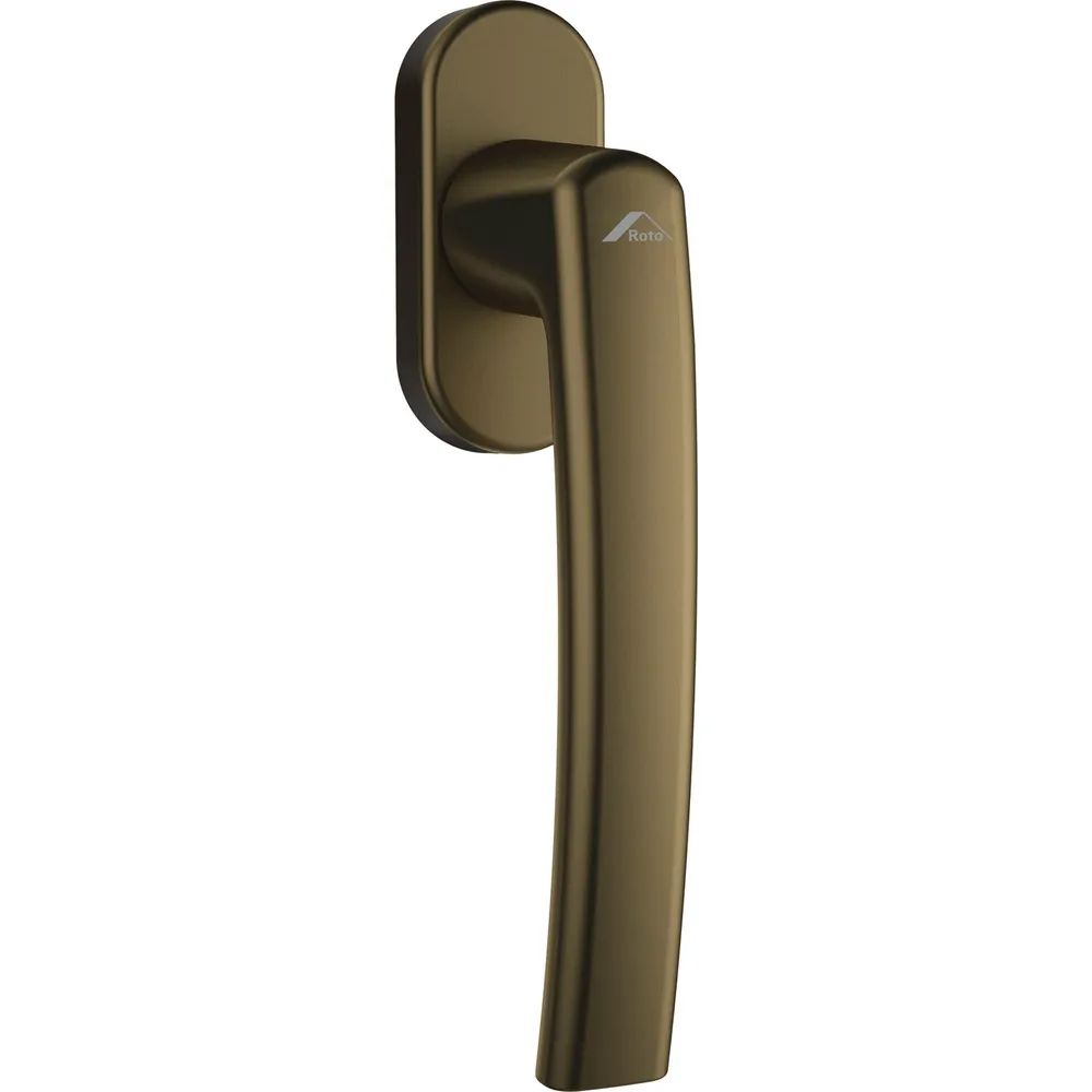 ROTO Fenstergriff ROTOLINE VK 7 x 35 mm, Aluminium mittelbronze eloxiert
