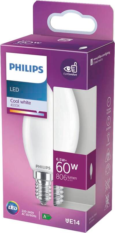Philips LED classic 60W E14 CW B35 FR ND RFSRT4