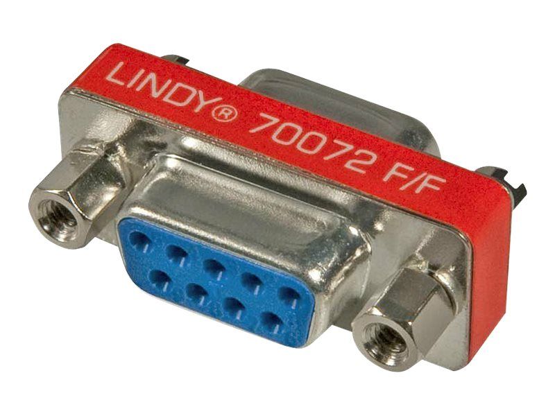 Lindy Mini Gender Changer - Invertieradapter - DB-9 (W)