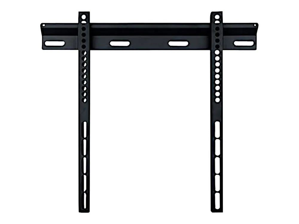 Techly Klammer - Ultra-dünn - für Flachbildschirm - Schwarz - Bildschirmgröße: 58.4-139.7 cm (23"-55")