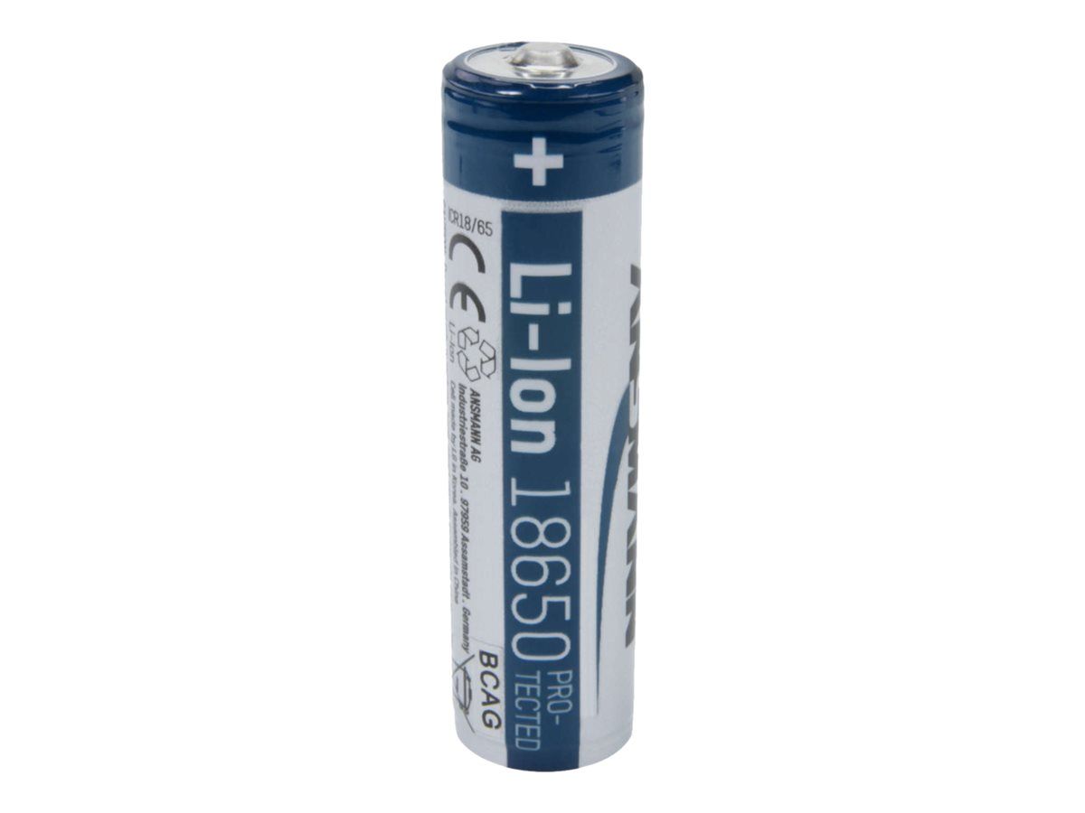 Ansmann Batterie 18650 - Li-Ion - 2600 mAh - 9.36 Wh - 1S (1S1P)