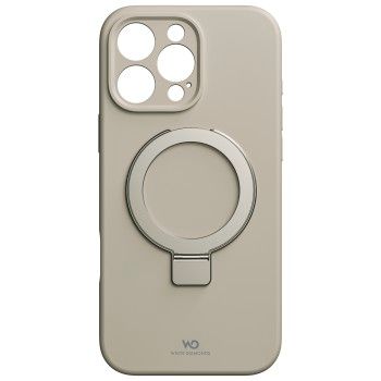White Diamonds Cover "Mag Urban Stand Case" für Apple iPhone 16 Pro Max, Sand