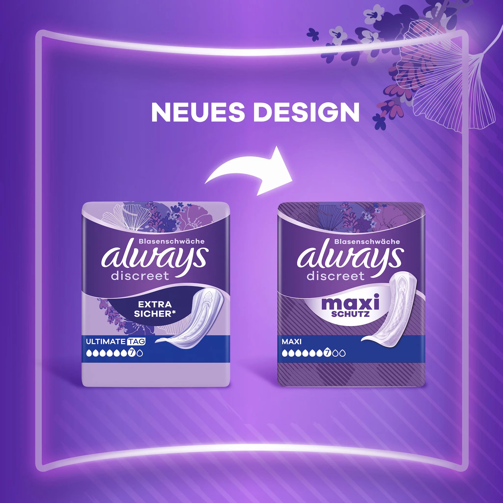 Always Discreet Inkontinenz-Einlagen Ultimate 