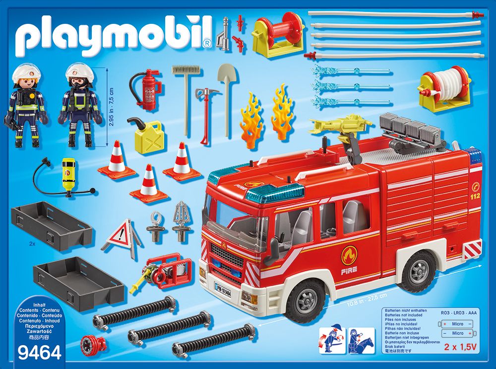 Playmobil Feuerwehr-Rüstfahrzeug