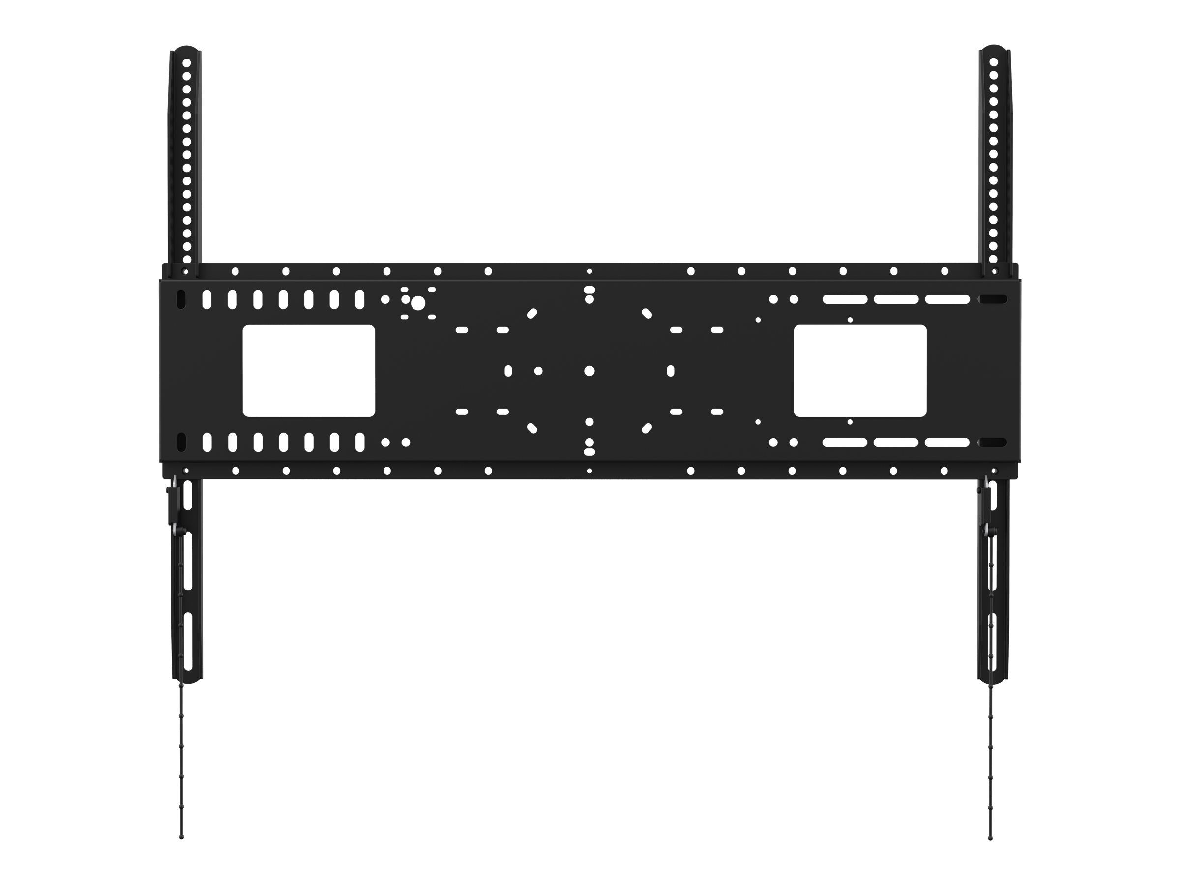 Vision VFM-W8X6 - Heavy Duty - Klammer - für Media Player / LCD-Display - kaltgewalzter Stahl - Schwarz - Bildschirmgröße: 140-213 cm (47"-90")