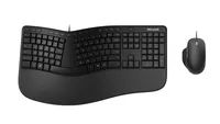 Microsoft Ergonomic Desktop - Tastatur-und-Maus-Set - USB - Nordisch (Dänisch/Finnisch/Norwegisch/Schwedisch) 