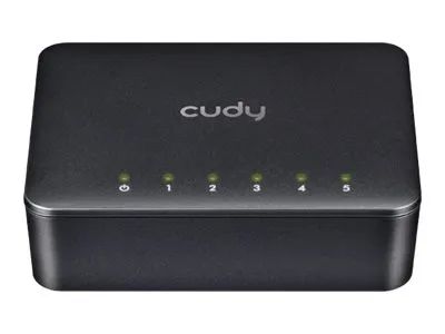 CUDY FS105D - Switch - 5 x 10/100 - Desktop
