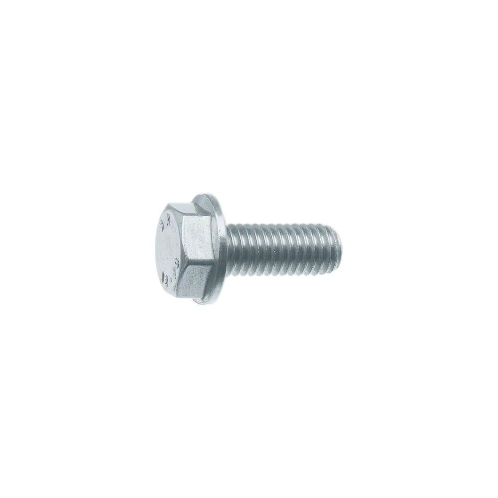 Halfmann Schrauben GmbH  Sechskant-Flanschschraube KL100 M10 x 30 verzinkt / Ripp-Schraube