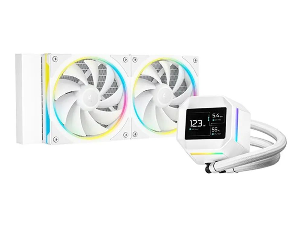 Deepcool LM240 - Prozessor-Flüssigkeitskühlsystem - Kühlergröße: 240 mm - (für: LGA1700, LGA1200, LGA1151, LGA1150, LGA1155, LGA1851, AM5, AM4)
