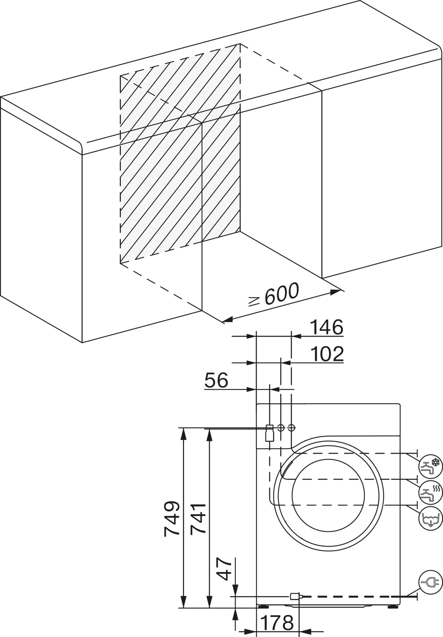 Miele WWA120 WCS Lotosweiß 8kg Active